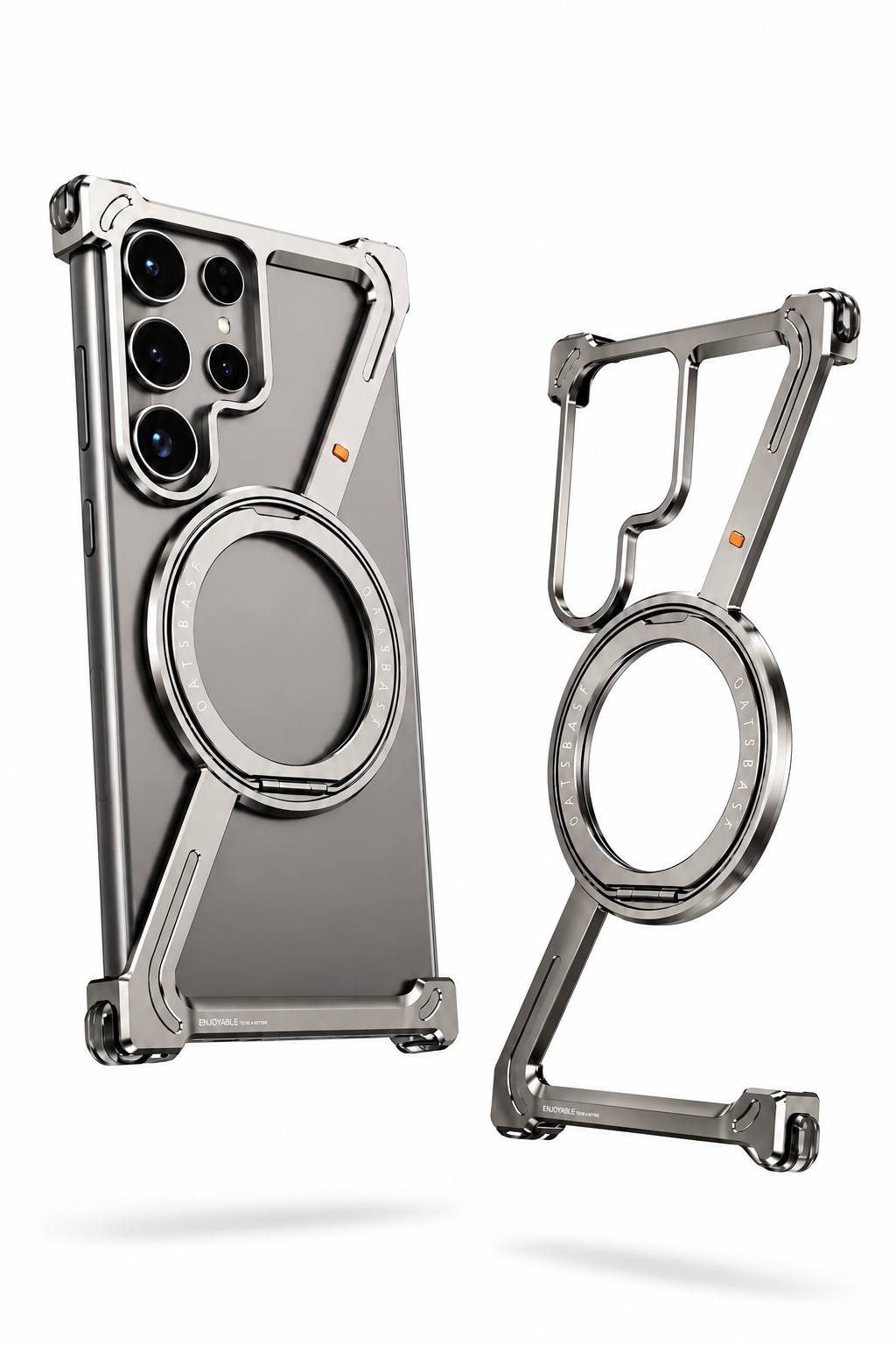 Samsung Galaxy S24–S26 Ultra Skal med MagSafe – Metall & Kolfiber